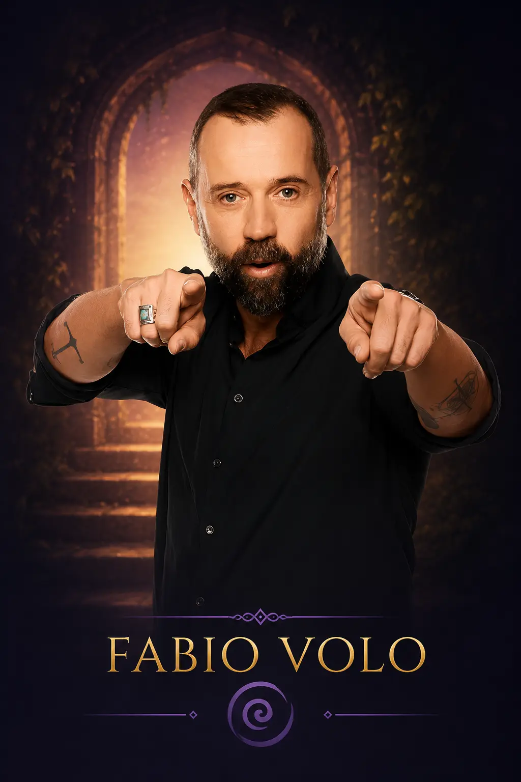 Locandina ufficiale dedicata a Fabio Volo