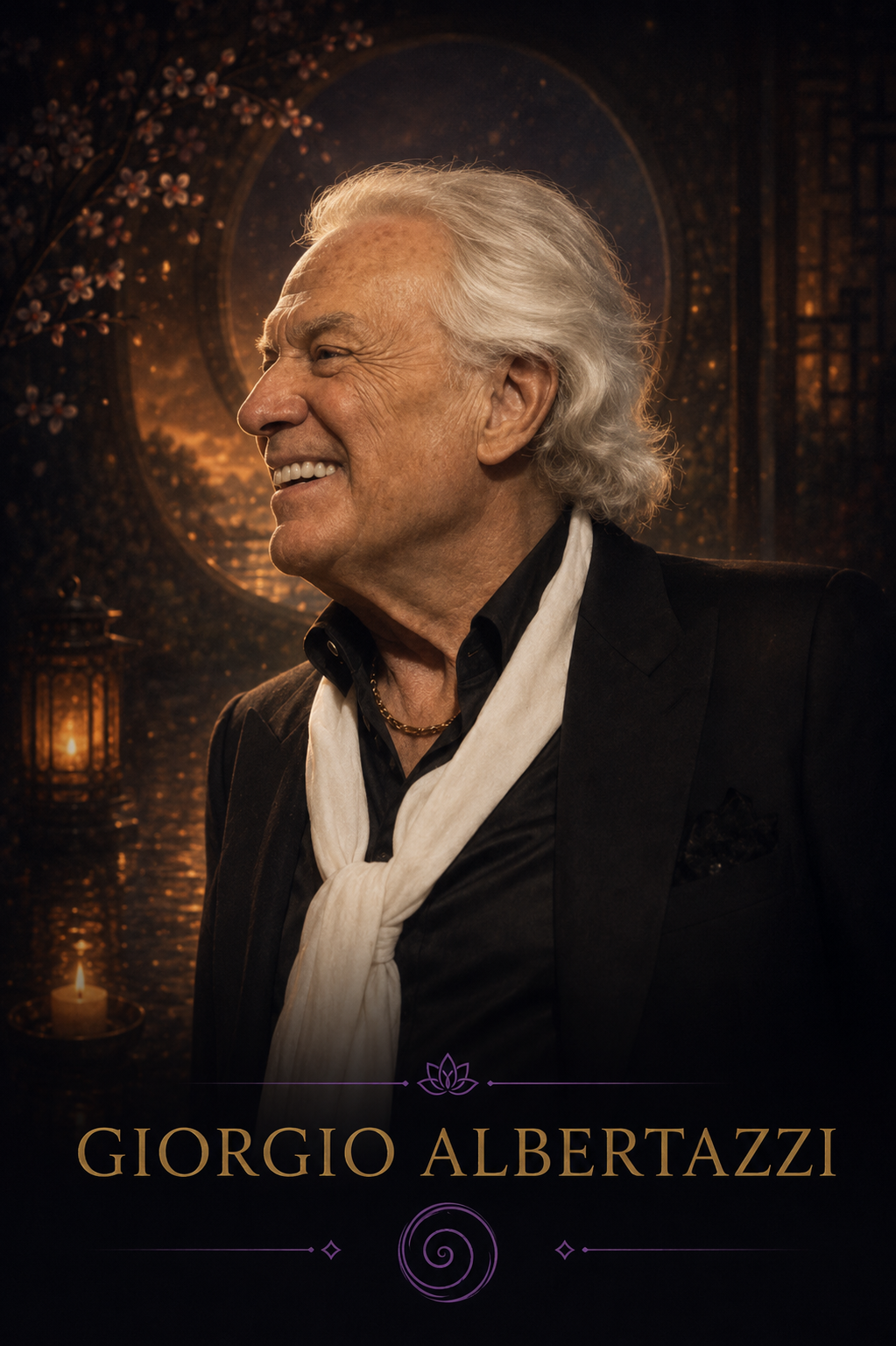 Locandina ufficiale dedicata a Giorgio Albertazzi
