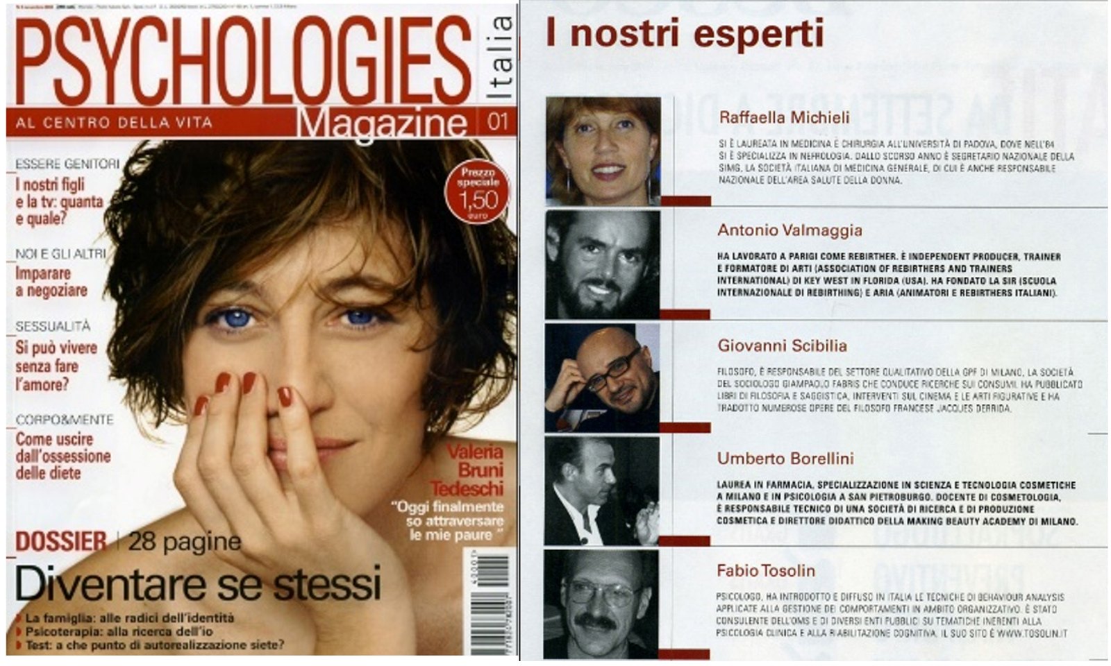 Servizio di Psychologies Magazine su Antonio Valmaggia
