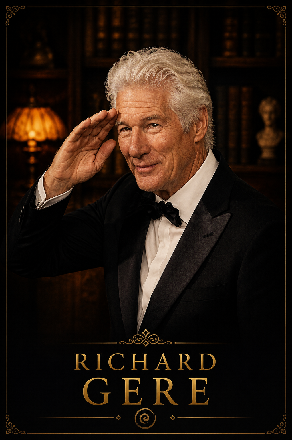 Locandina ufficiale dedicata a Richard Gere